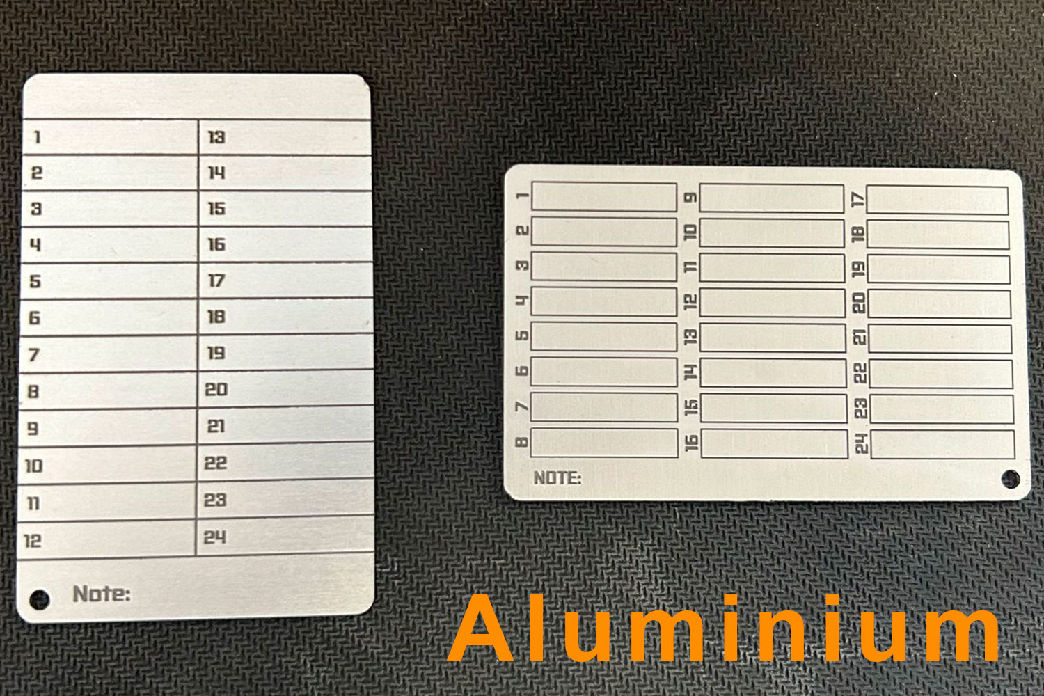 Aluminium plate